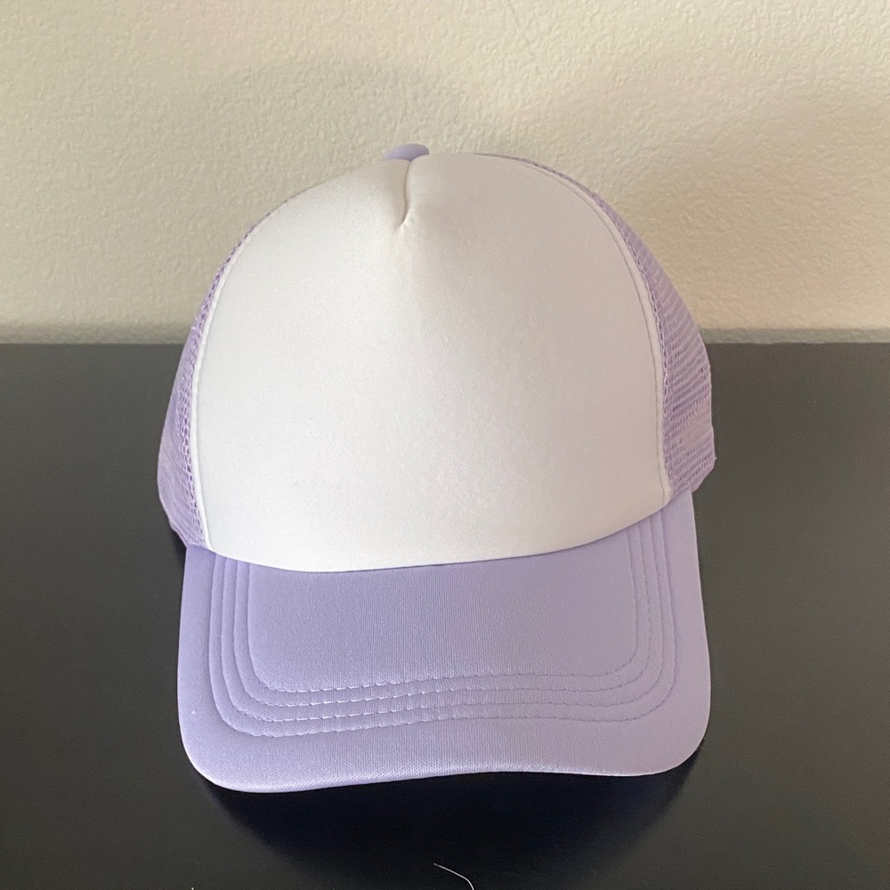 Hobby Lobby Purple and White Trucker Hat